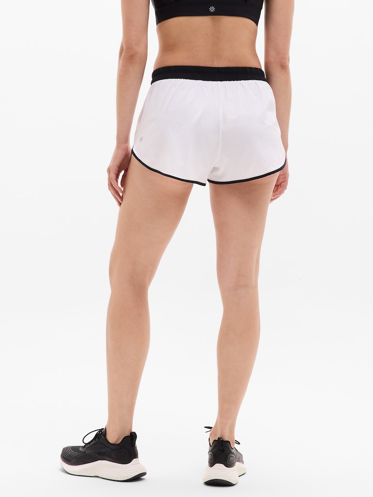 Speedwork Mid Rise Colorblock 2" Run Short
