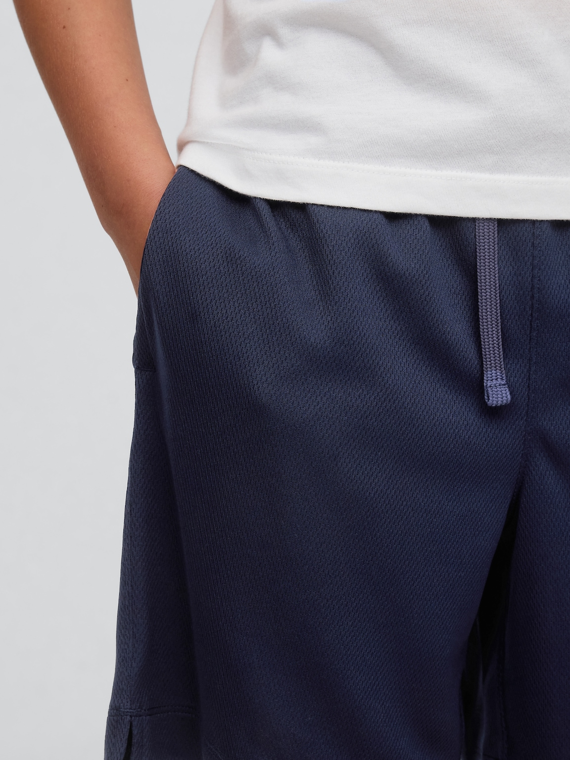 Kids GapFit 6" Recycled Mesh Easy Shorts