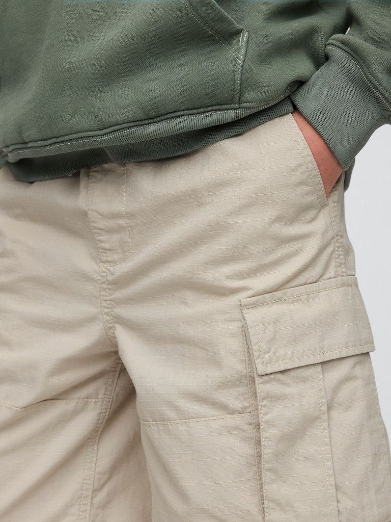 Kids 7.5" Ripstop Easy Cargo Shorts