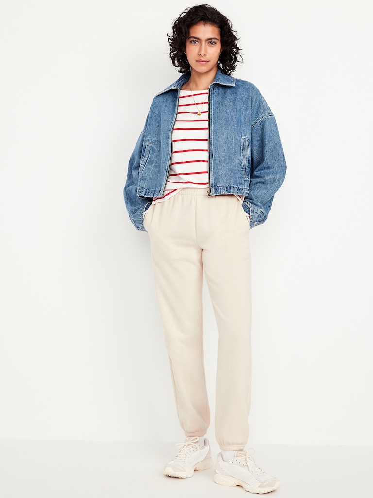 High-Waisted SoComfy Jogger Sweatpants