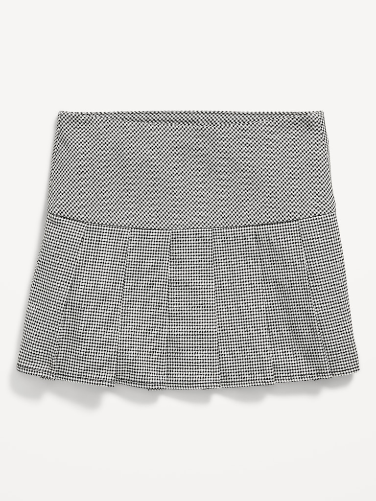 Pleated Twill Skirt for Girls