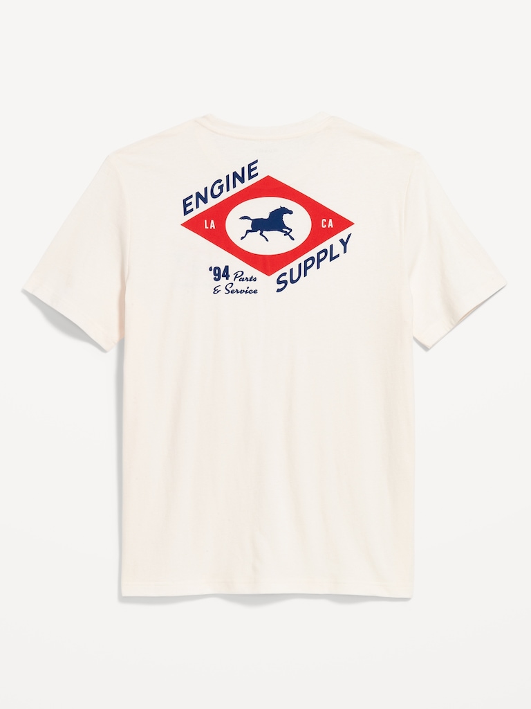 Crew-Neck Graphic T-Shirt