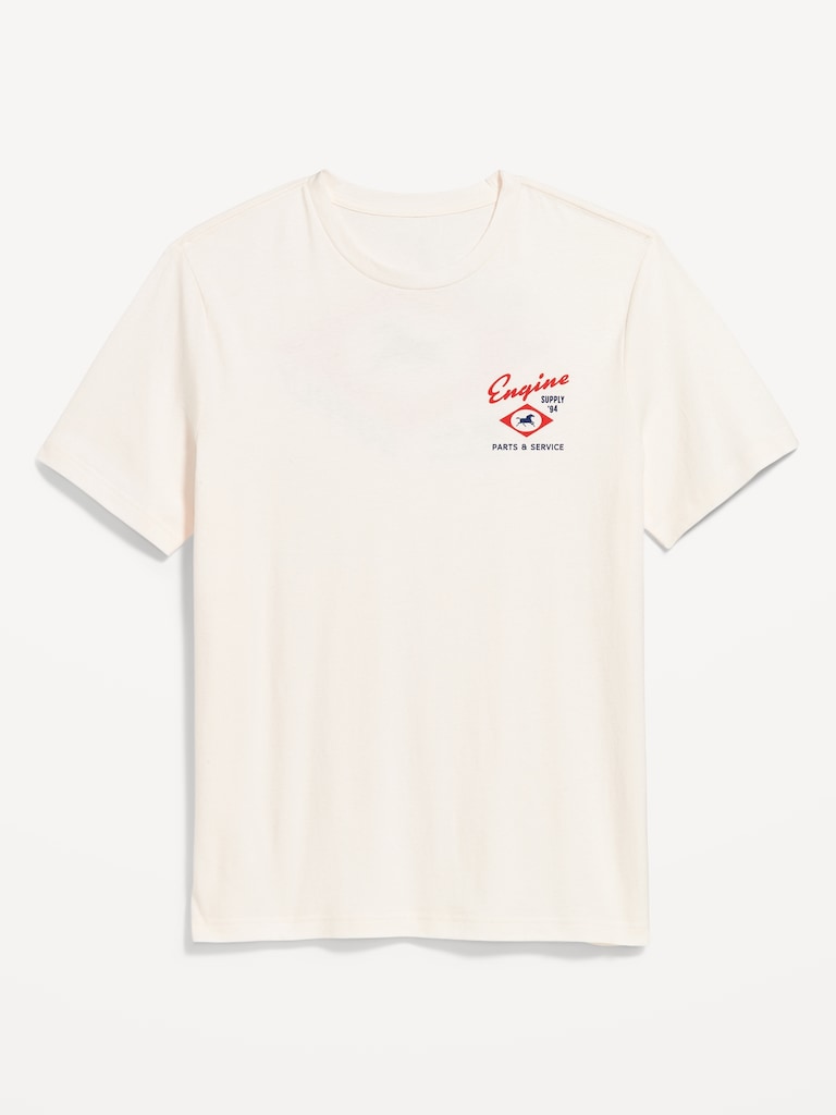 Crew-Neck Graphic T-Shirt