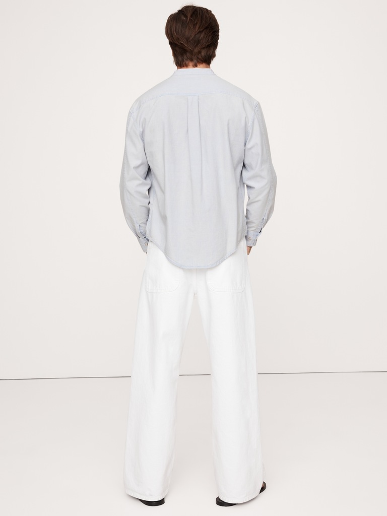 Relaxed-Fit Chambray Shirt