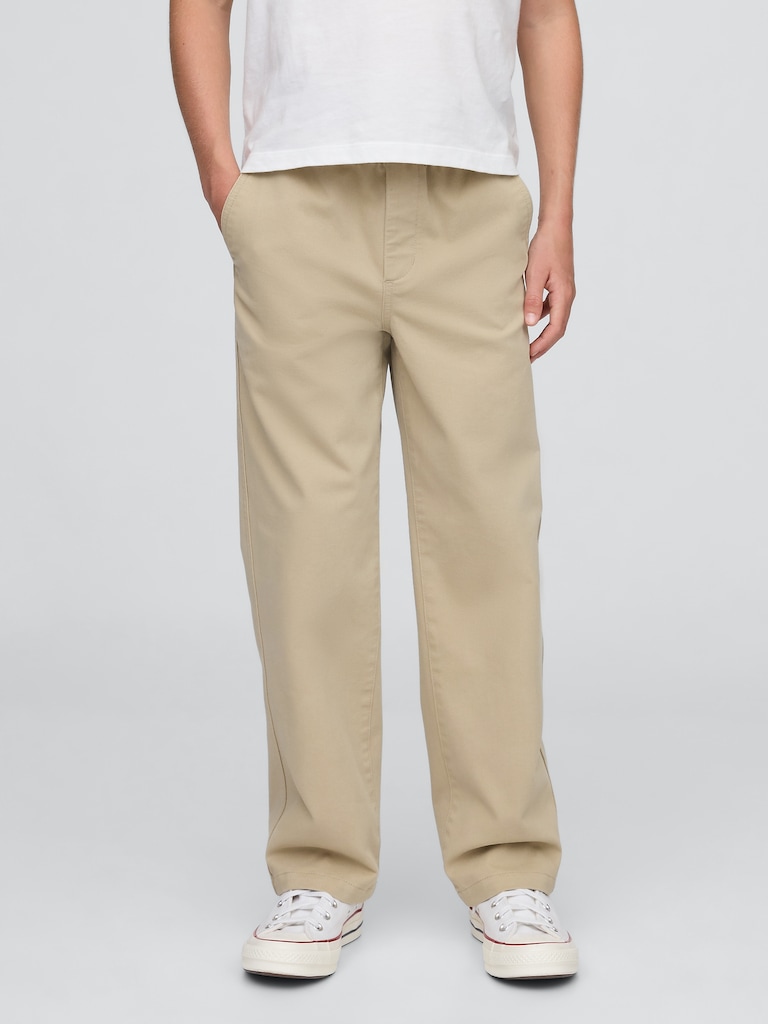 Kids Uniform Relaxed Easy Khakis