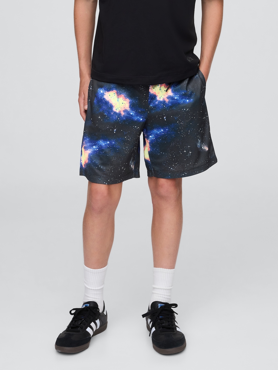 Kids GapFit 6" Recycled Mesh Easy Shorts