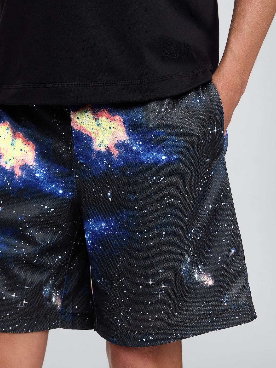 Kids GapFit 6" Recycled Mesh Easy Shorts