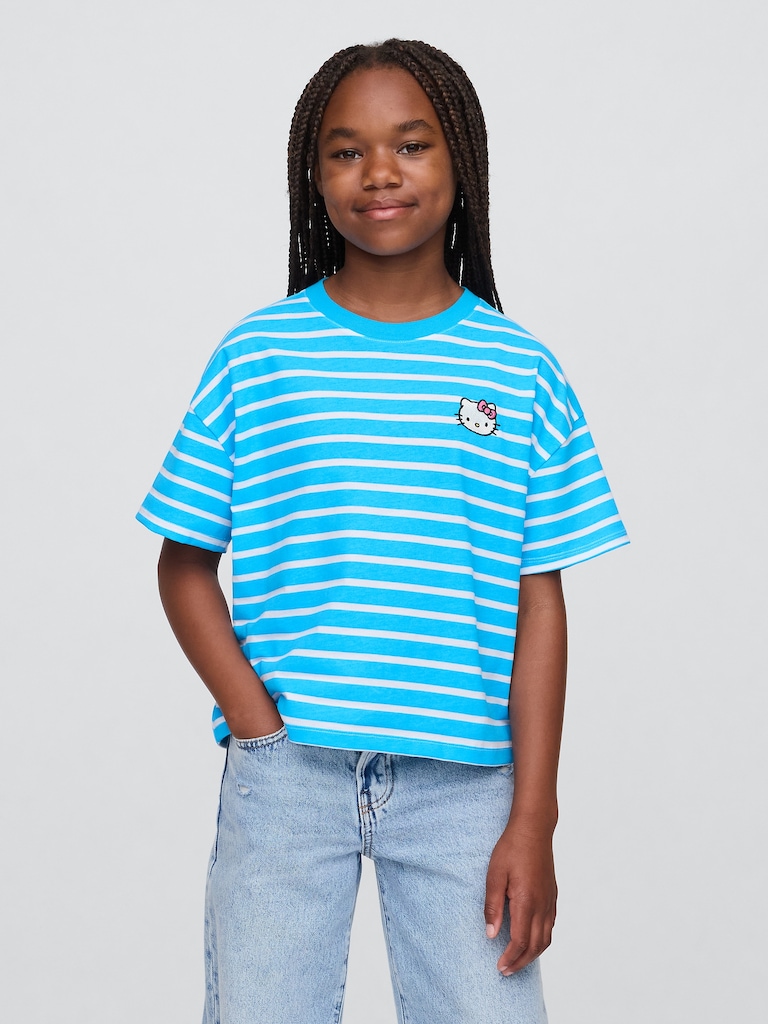 Kids Oversized Graphic T-Shirt