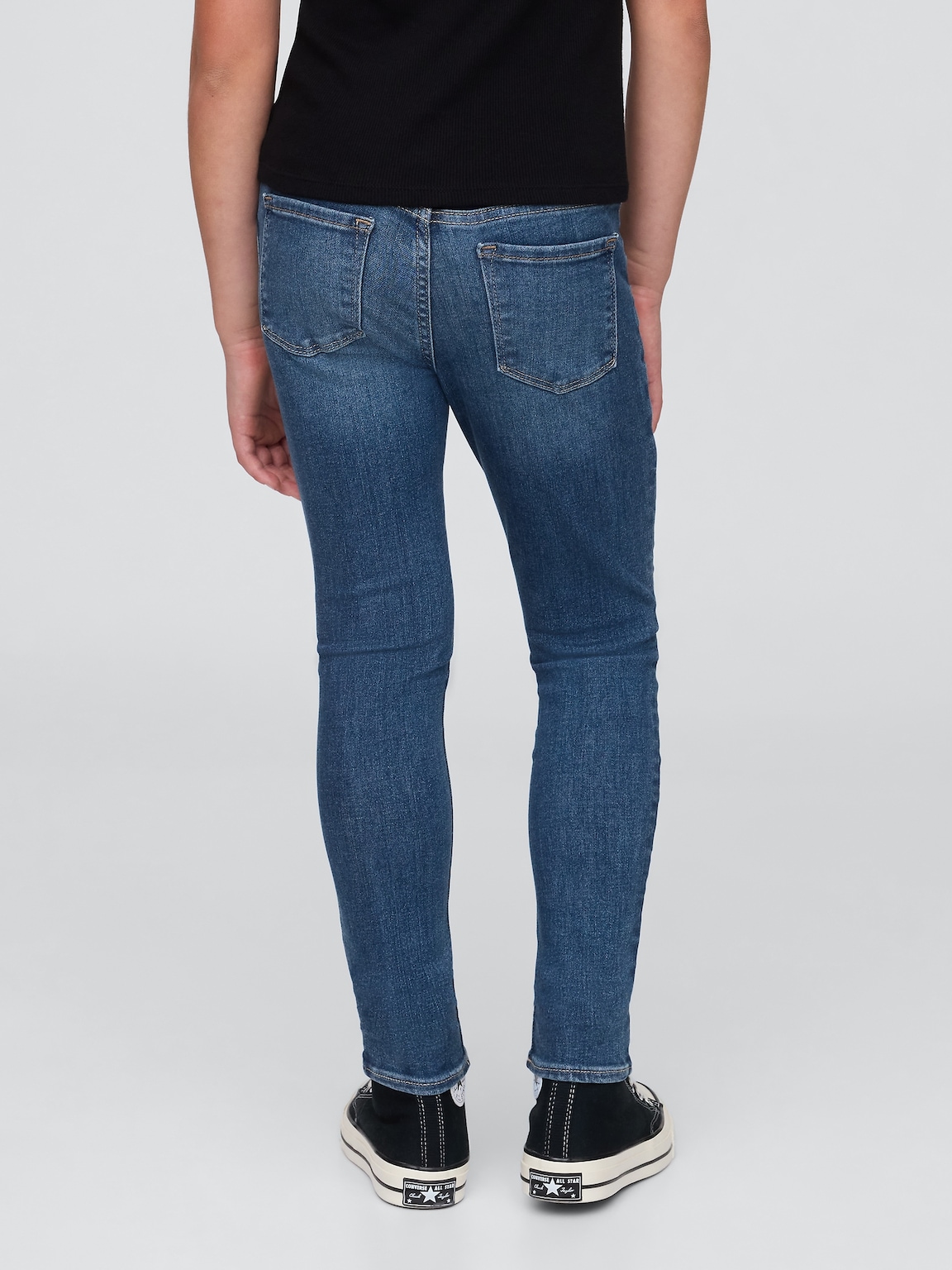 Kids Mid Rise Pull-On Jeggings