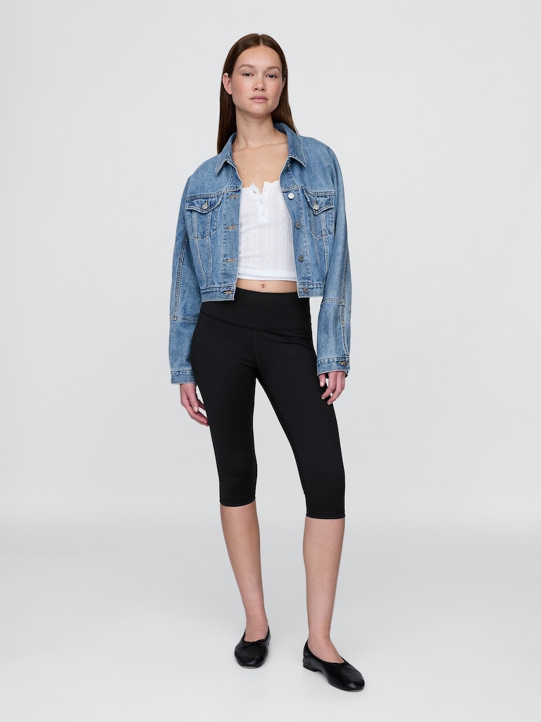 GapFit High Rise Power Crop Leggings