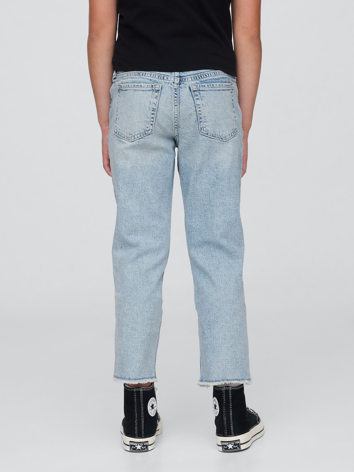 Kids Mid Rise Girlfriend Jeans