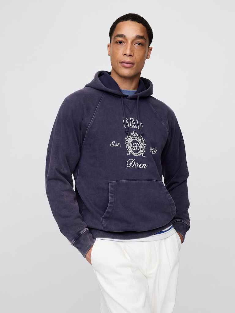 Gap × DÔEN Heavyweight Raglan Logo Hoodie