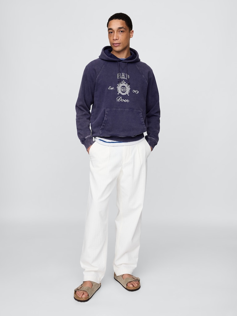 Gap × DÔEN Heavyweight Raglan Logo Hoodie