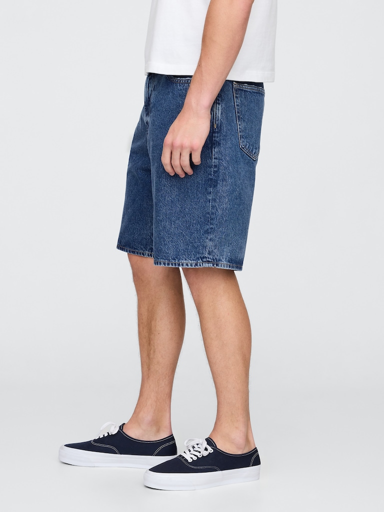 '90s Loose Denim Shorts