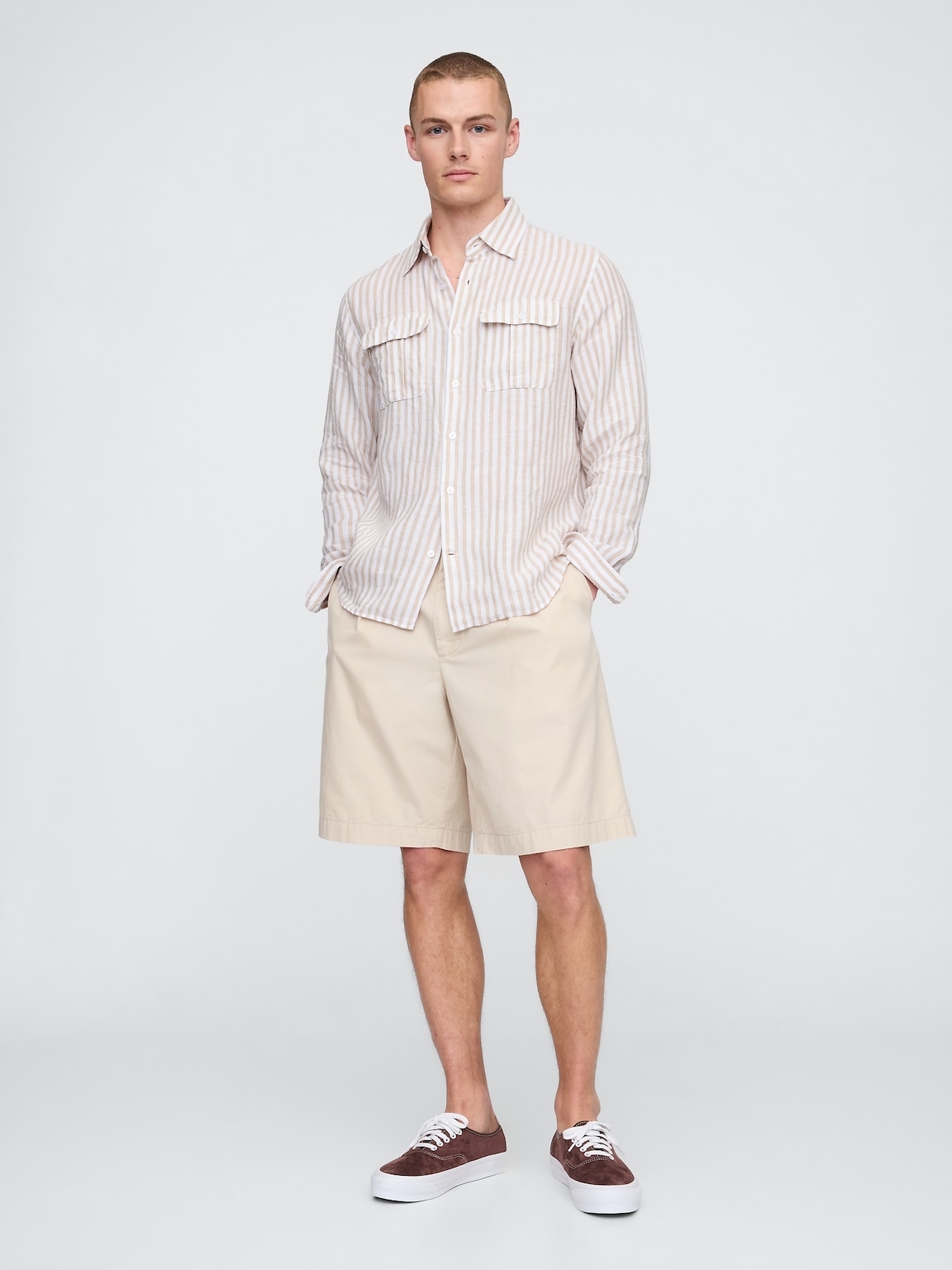 100% Linen Classic Shirt