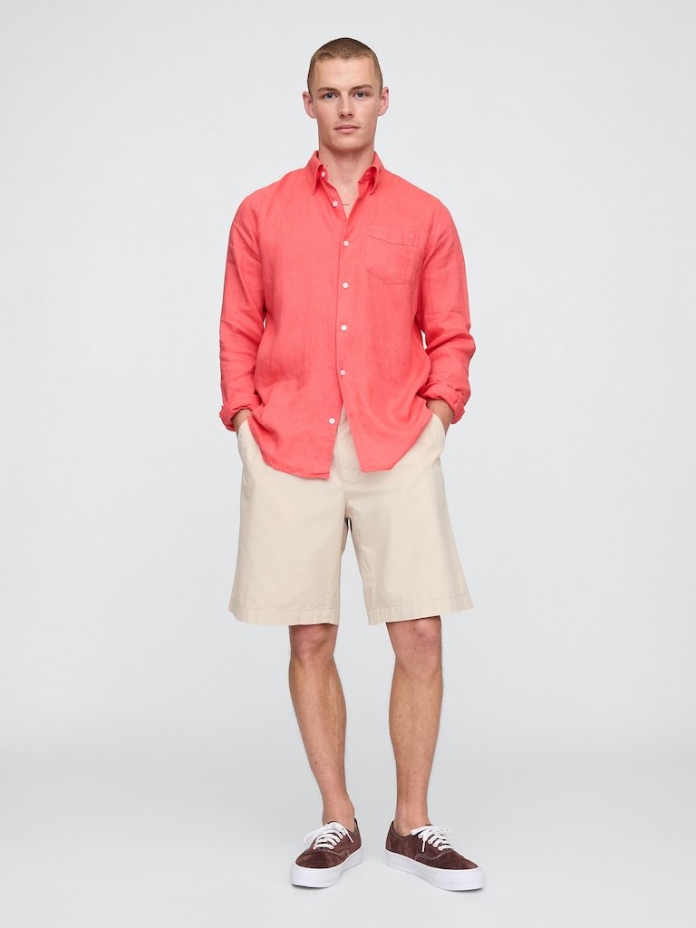 100% Linen Classic Shirt