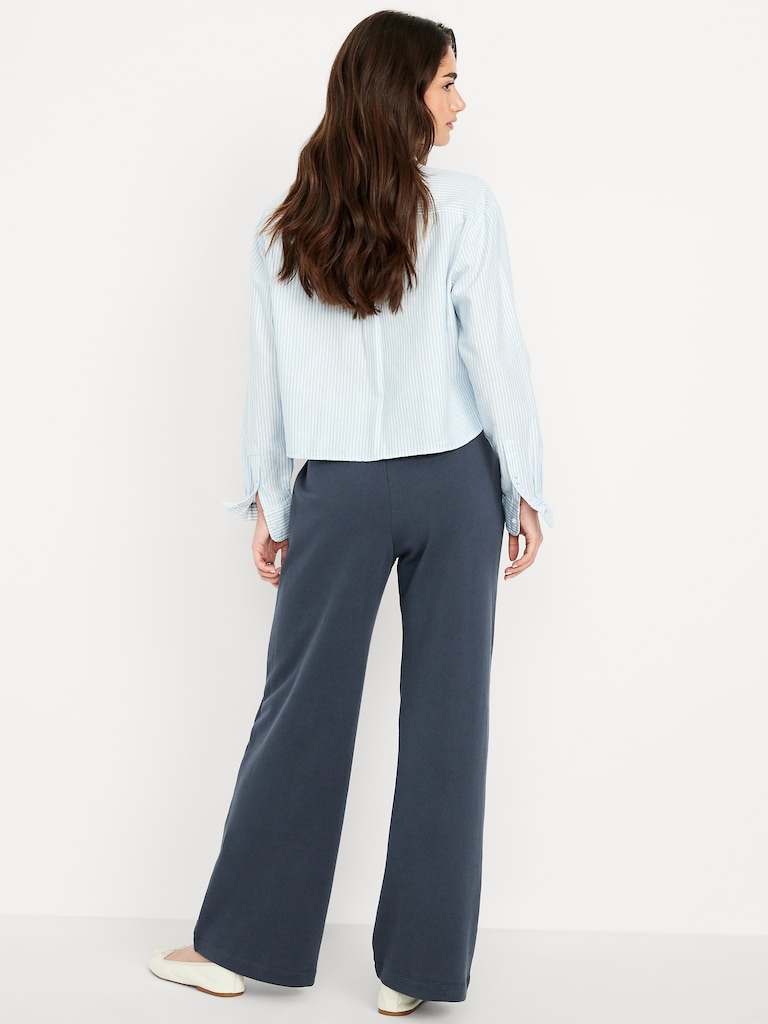 High-Waisted SoComfy Wide-Leg Sweatpants