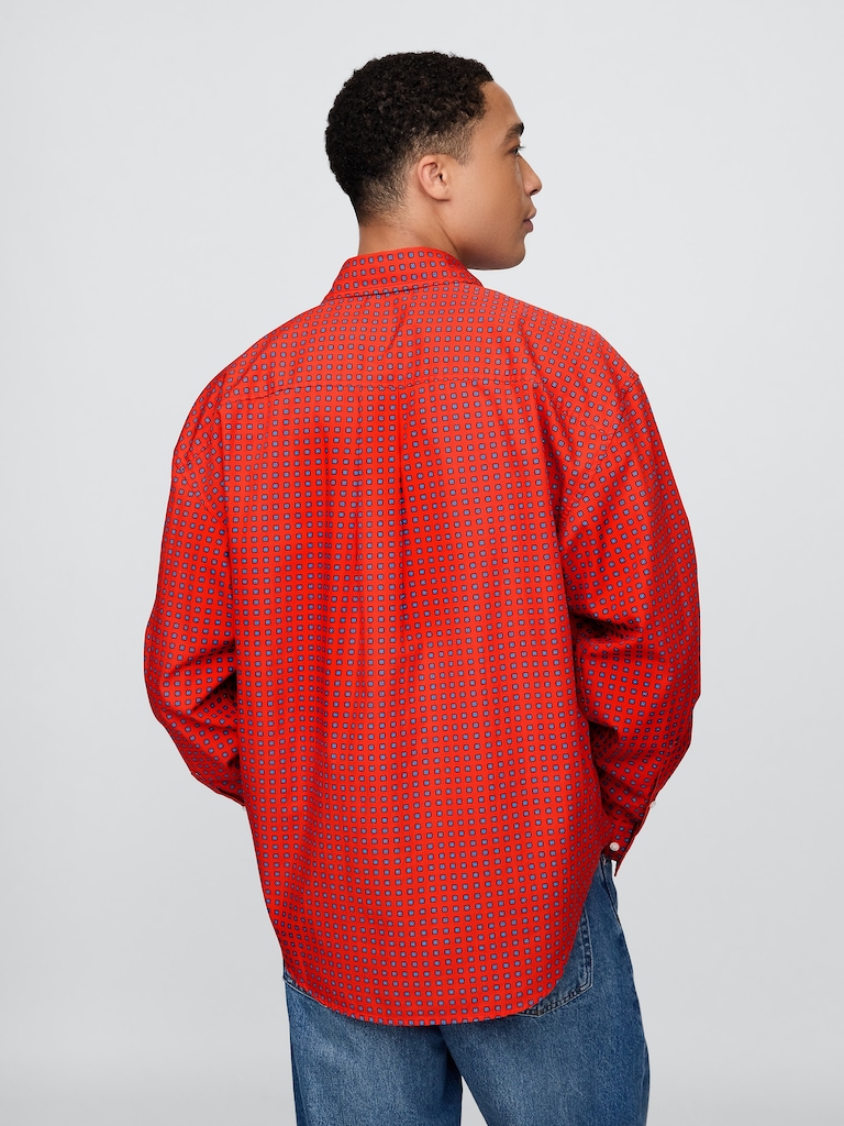 Gap × DÔEN Organic Cotton Poplin Big Shirt