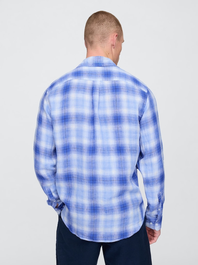 100% Linen Classic Shirt