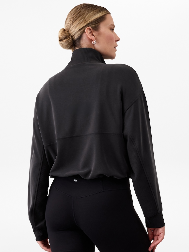 Seasoft Rib 1/4 Zip Popover