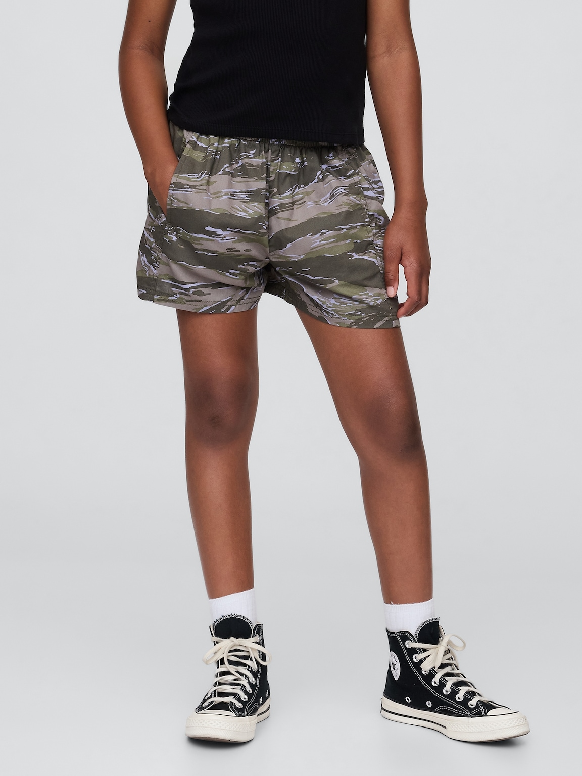 Kids Poplin Easy Shorts