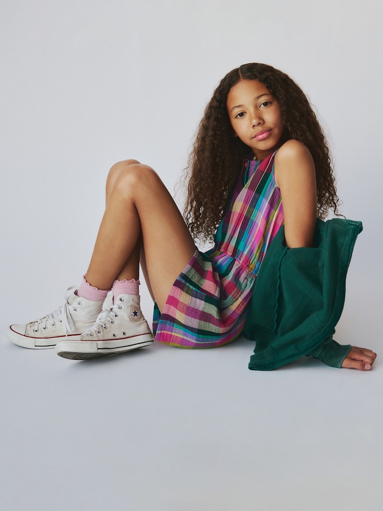 Kids Crinkle Gauze Romper