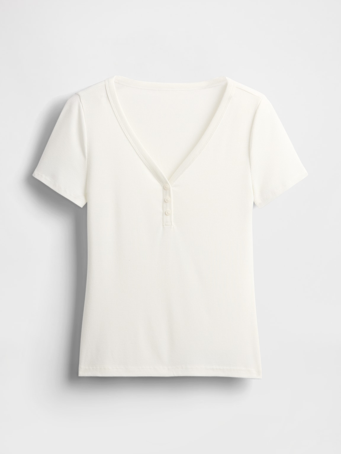 Mini Rib Henley PJ Top