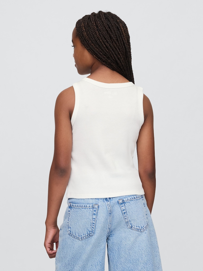 Lilo & Stitch Kids Rib Tank Top