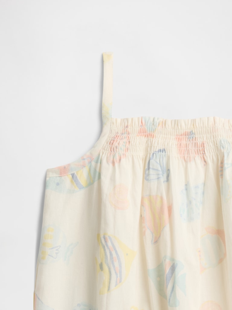 Baby Smocked Squareneck Dress