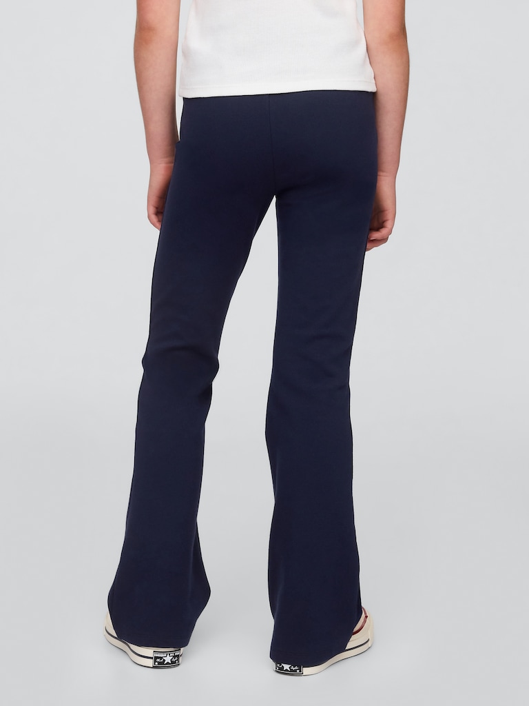 Kids Uniform Ponte Easy Flare Pants