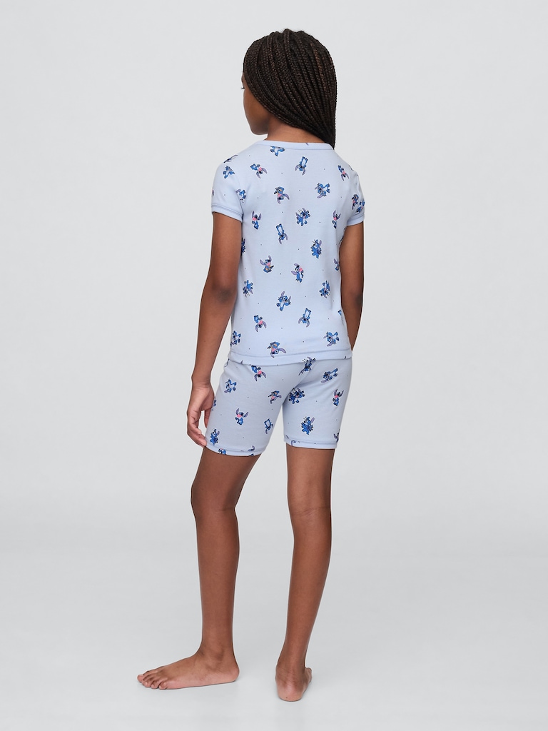 Lilo & Stitch Kids Organic Brushed Cotton PJ Set