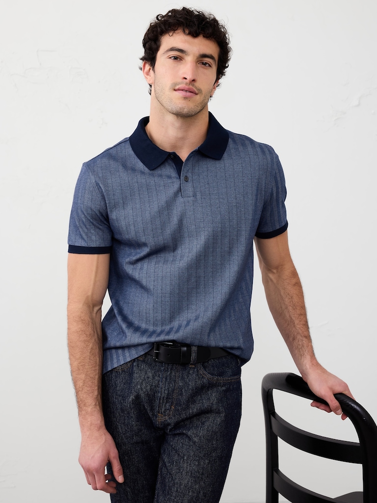 Slim Luxe Touch Polo