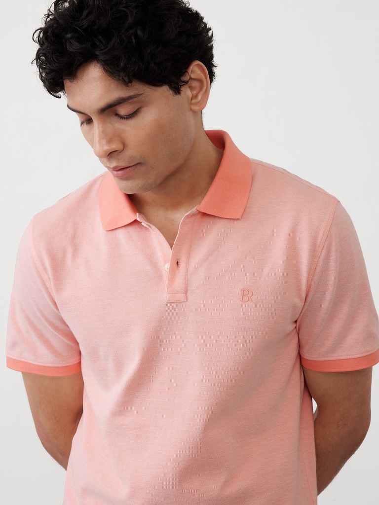 Slim-Fit Pique Polo