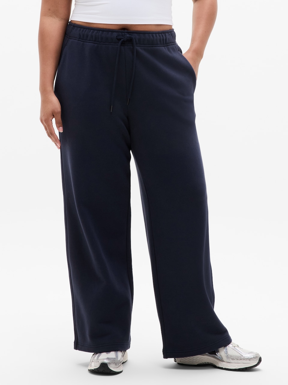Terry Mid Rise Pant