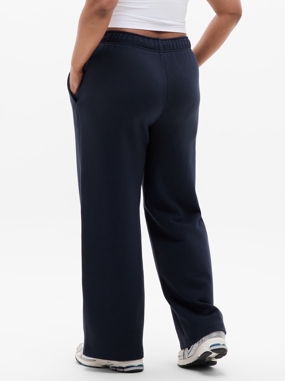 Terry Mid Rise Pant