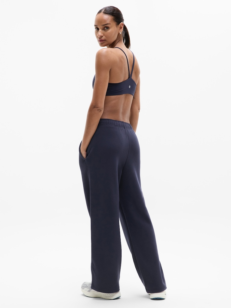 Terry Mid Rise Pant