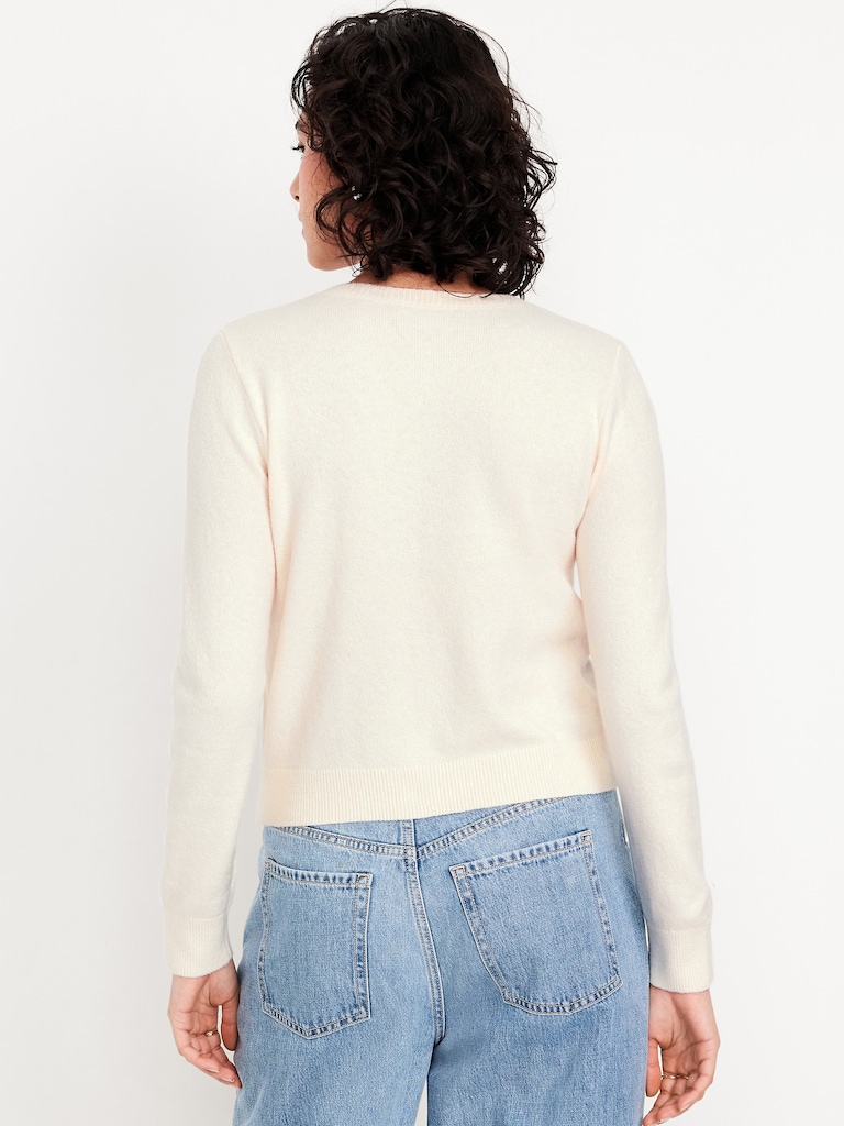 SoSoft Cropped Cardigan Sweater