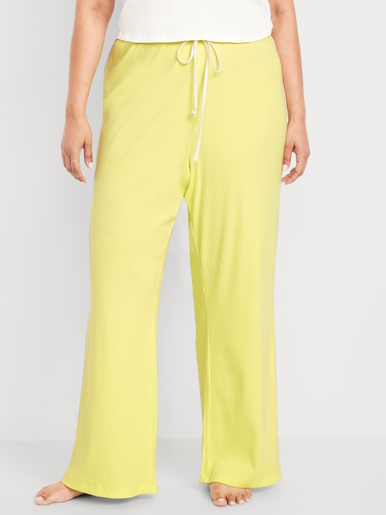 High-Waisted Slouchy Lounge Pants