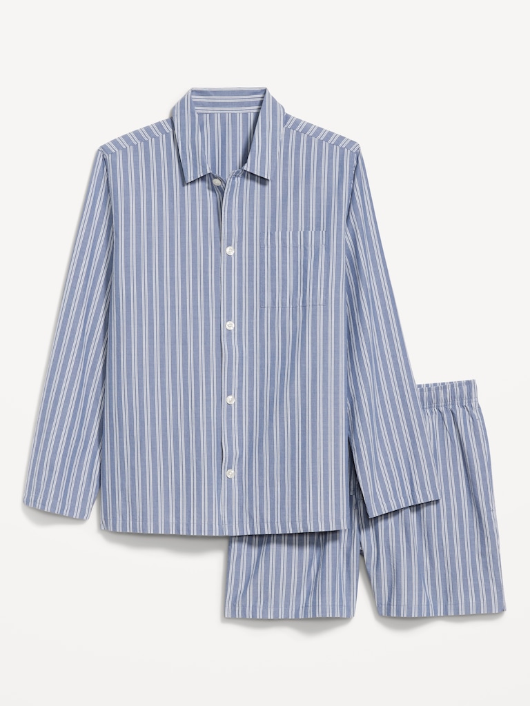 Poplin Pajama Short Set