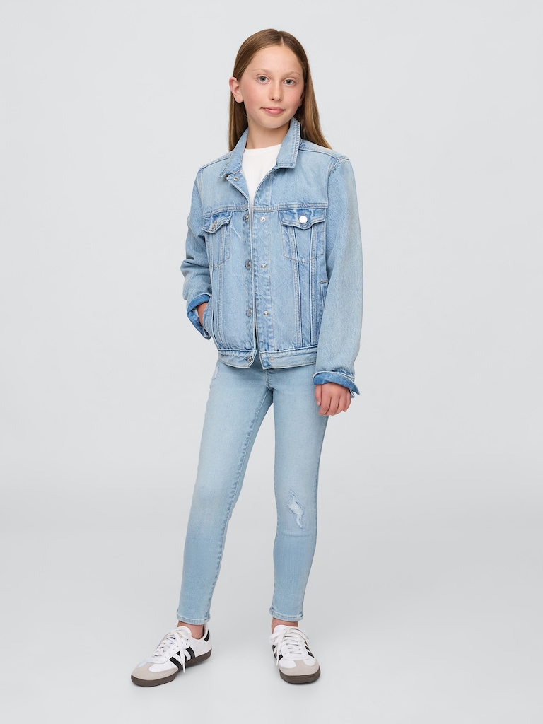 Kids Mid Rise Pull-On Jeggings