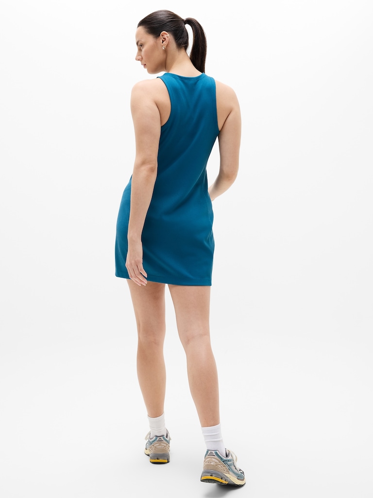 Seasoft Rib Mini Tank Dress