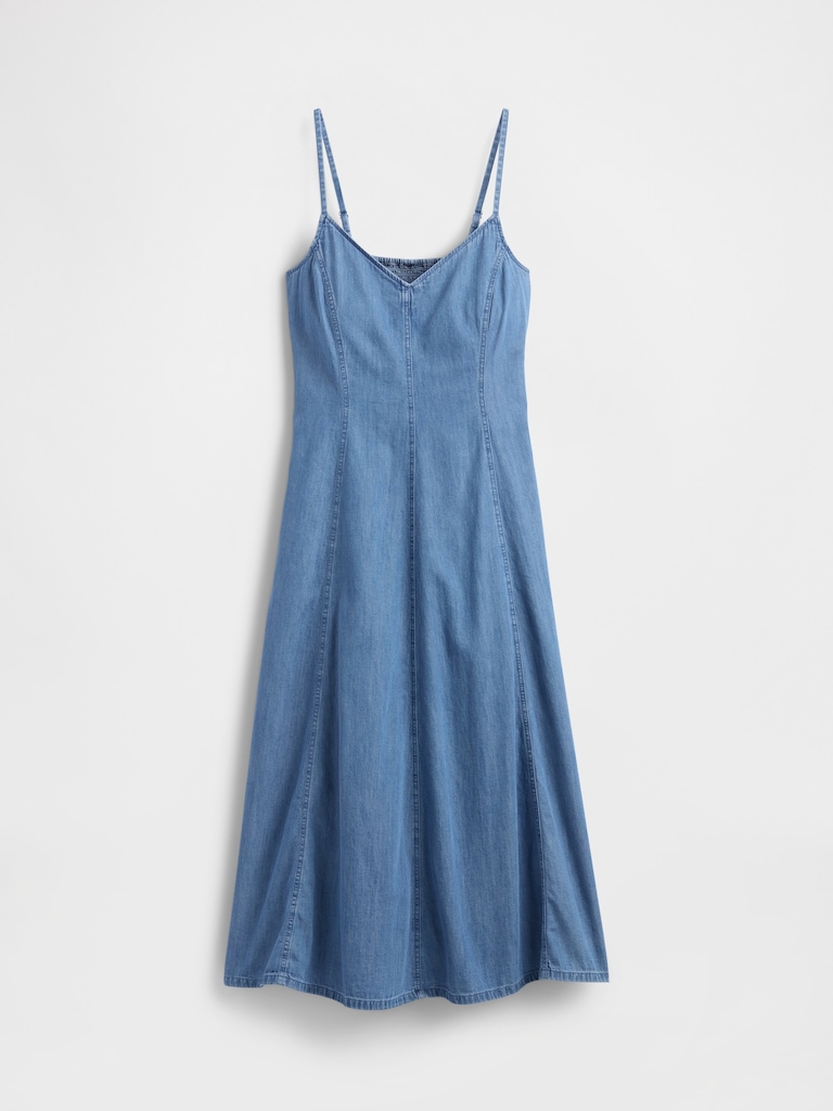 Denim Maxi Dress