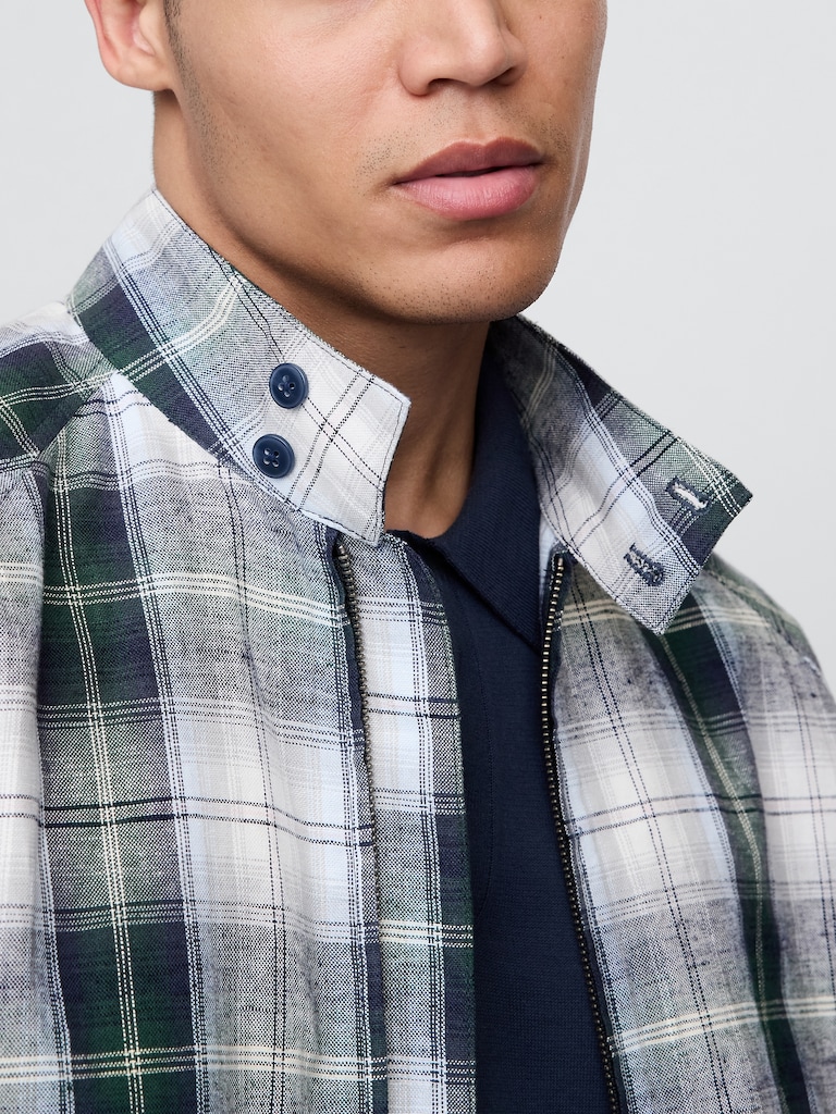 Gap × Malbon Linen-Cotton Bomber Jacket