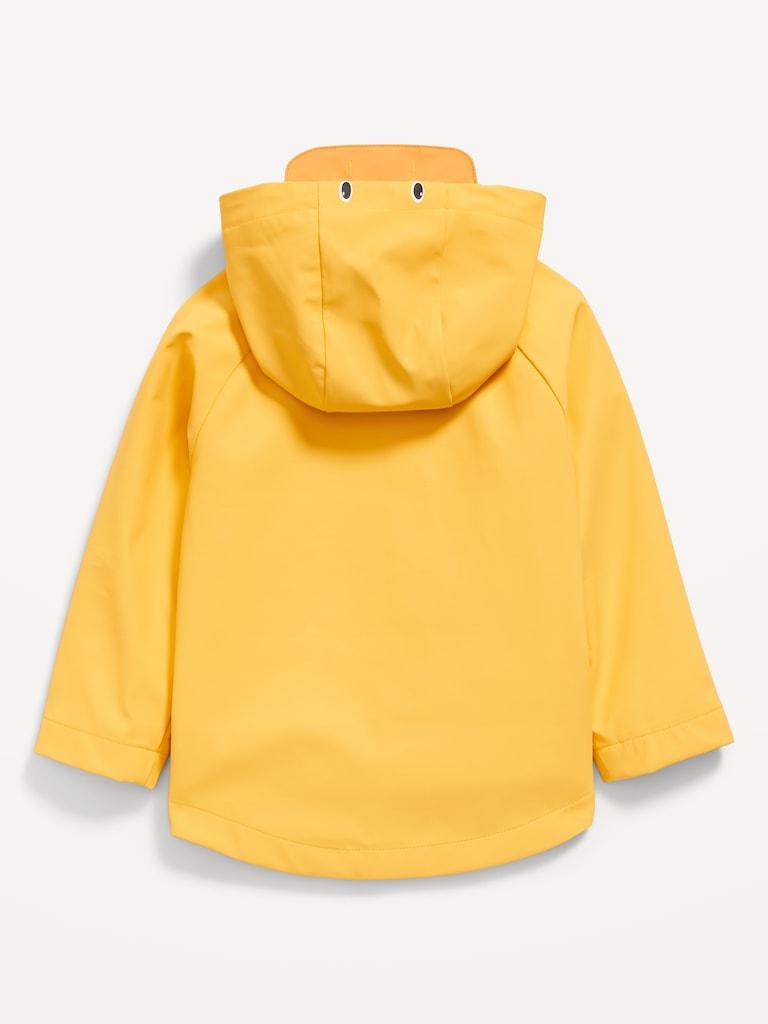 Water-Resistant Unisex Critter Hooded Jacket for Toddler