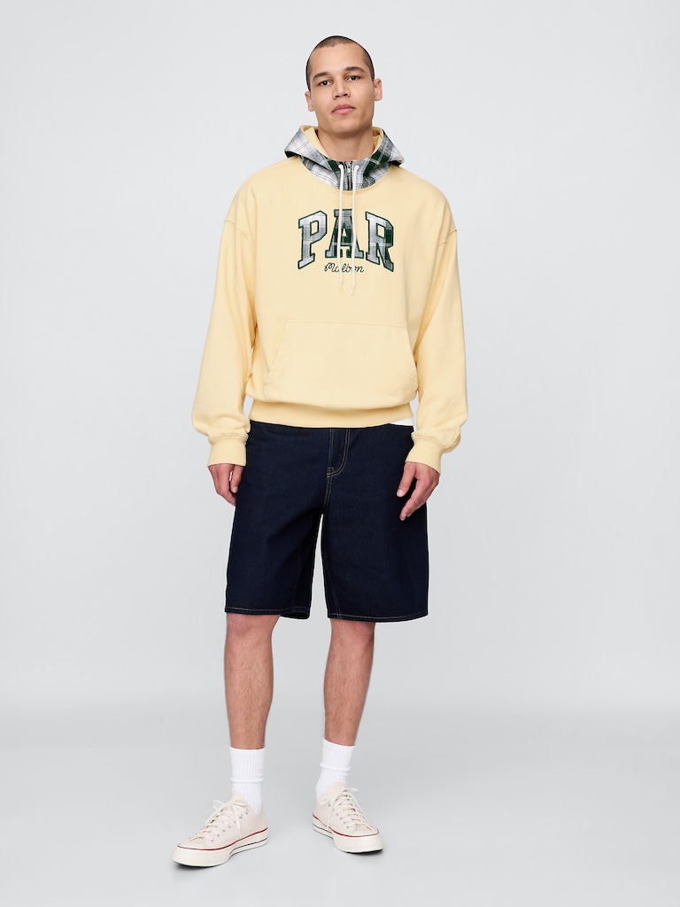 Gap × Malbon Adult Heavyweight French Terry Logo Hoodie
