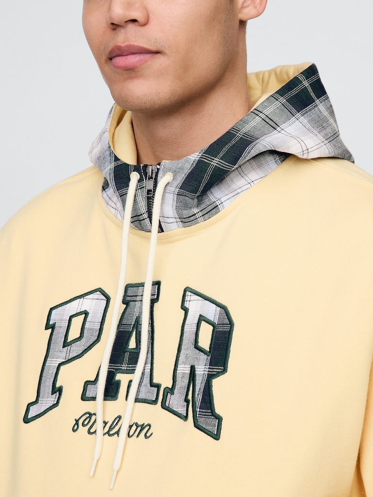 Gap × Malbon Adult Heavyweight French Terry Logo Hoodie
