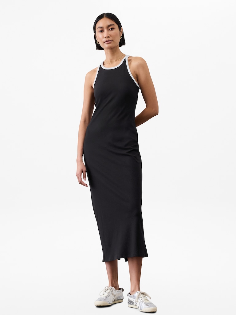 Signature Rib Maxi Dress