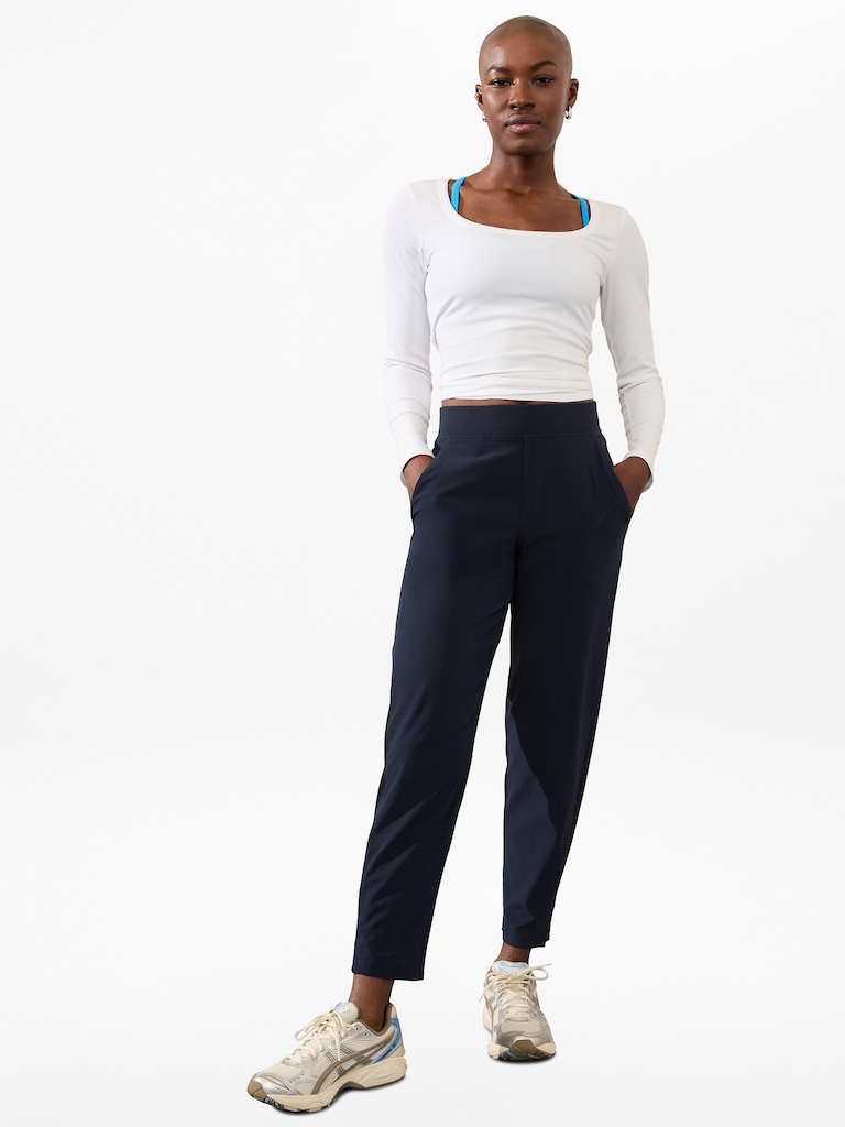 Brooklyn Mid Rise Ankle Pant