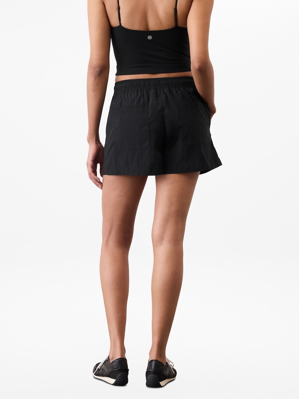 Midday Mid Rise Poplin Short