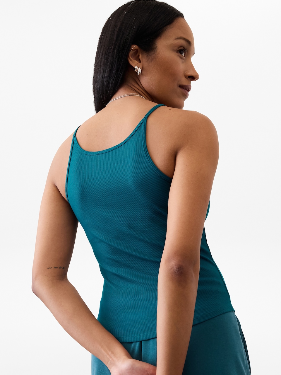 Signature Rib Thin Strap Tank